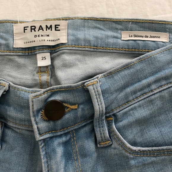 Frame denim jeans sz 25 - Picture 1 of 4